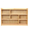 Gabinete de madera Toy Storage de la guardería de los muebles comerciales de la sala de clase