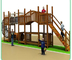Equipo al aire libre de madera Skidproof Staticproof del juego de los niños de la aventura