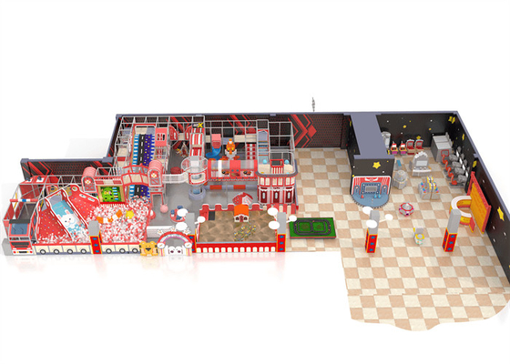 juego suave Maze With Arcade Machine del patio de los niños de los 5m de los niños interiores del equipo