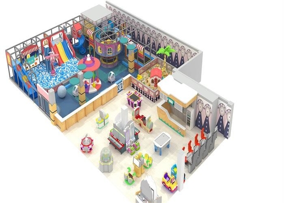 Piscina modificada para requisitos particulares de la bola de patio del equipo del parque del juego con la máquina de juego de los niños