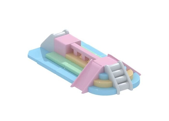 El subir y diapositiva suaves de la combinación del juego del niño comercial para el centro comercial